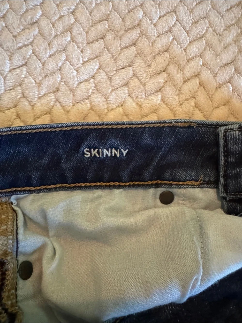 American‎ Eagle Outfitters Dark Blue Skinny Jeans Size 6